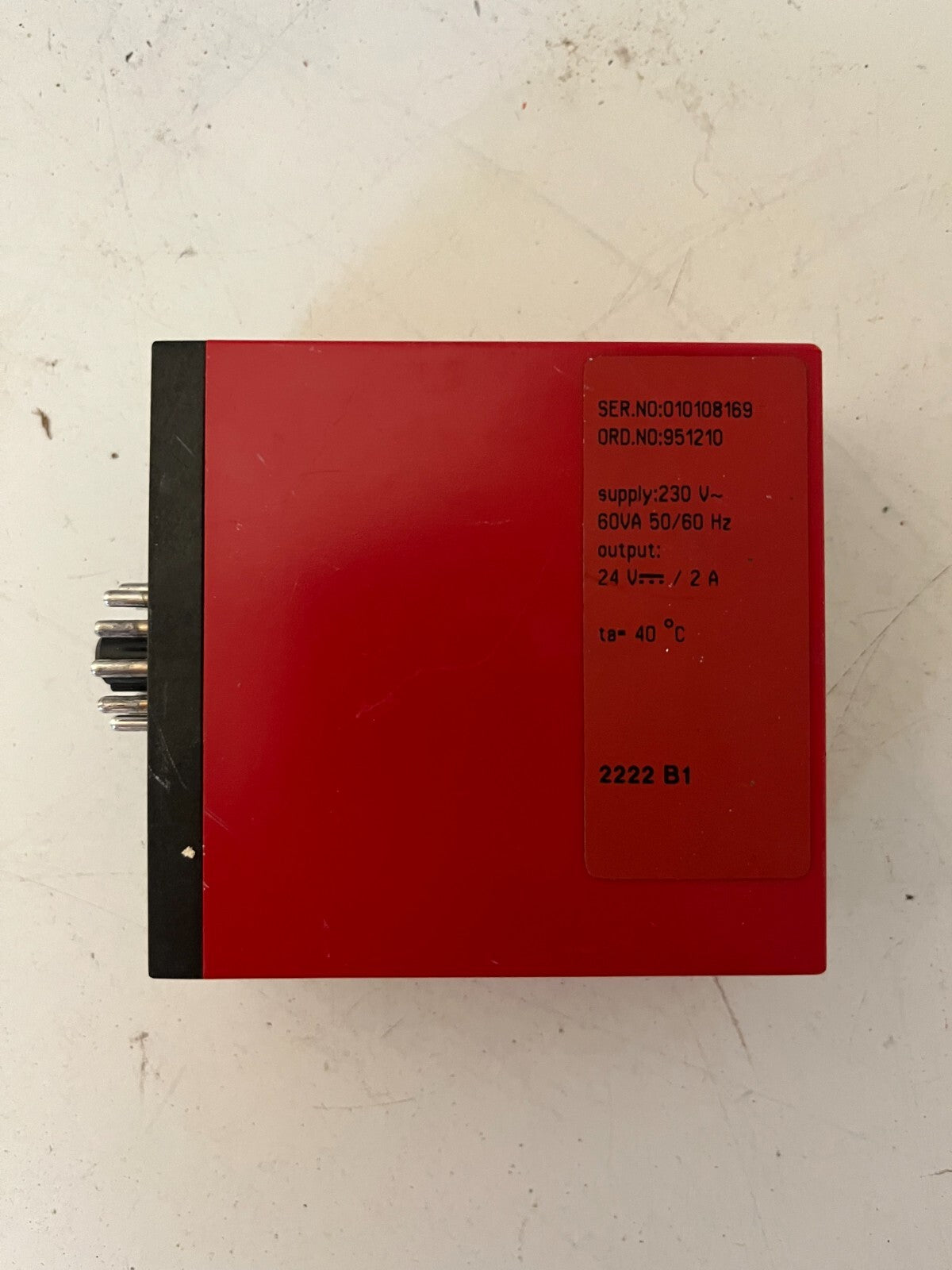 PR Electronics 2222 Switchmode Power Supply 230V to 24V DC 2A – Used, Working