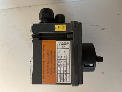 R. STAHL 8537/2-701 Safety Switch Ex de T6 IP66 690V 3-Pol Used