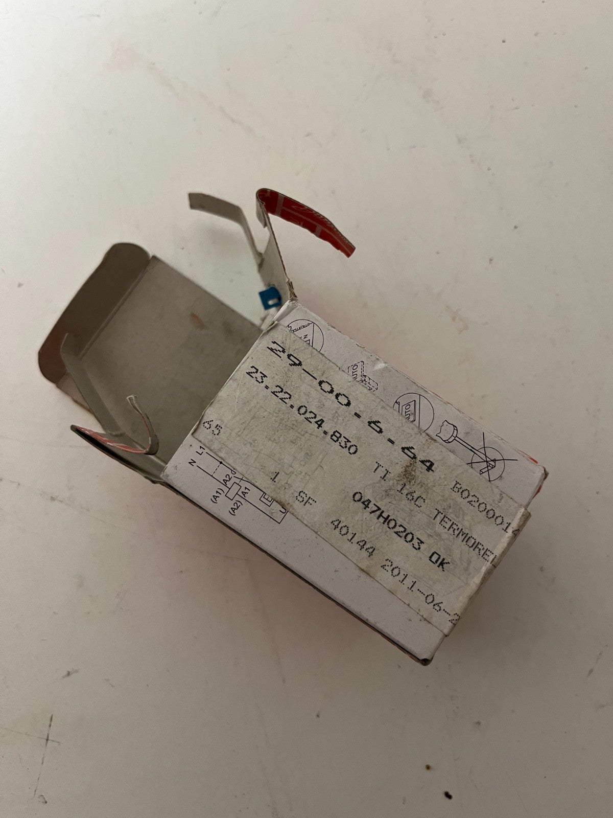 Danfoss Overload Relay TI16C 047H0203 DOL 0.4-0.62A New in Box Genuine 1 pcs