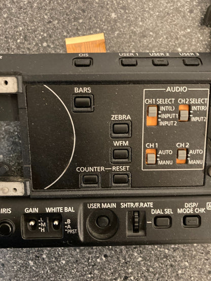 Panasonic AG-HPX250EJ P2 HD Camera Spare Part Control Panel Assembly