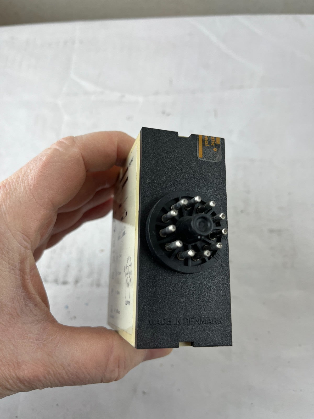 Electromatic S110 166 230 Combi Timer Automatic Start 230VAC 11‑Pin USED