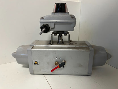 Festo VZBA-2"VW-63-T-22-F0507-V4V4T-P590-R-90-4-C + SRCC-C-63-YR90-MW Positioner