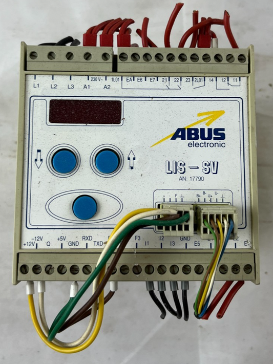 ABUS LIS-SV Load Monitoring Controller Hoist Crane Control Module 230V Used
