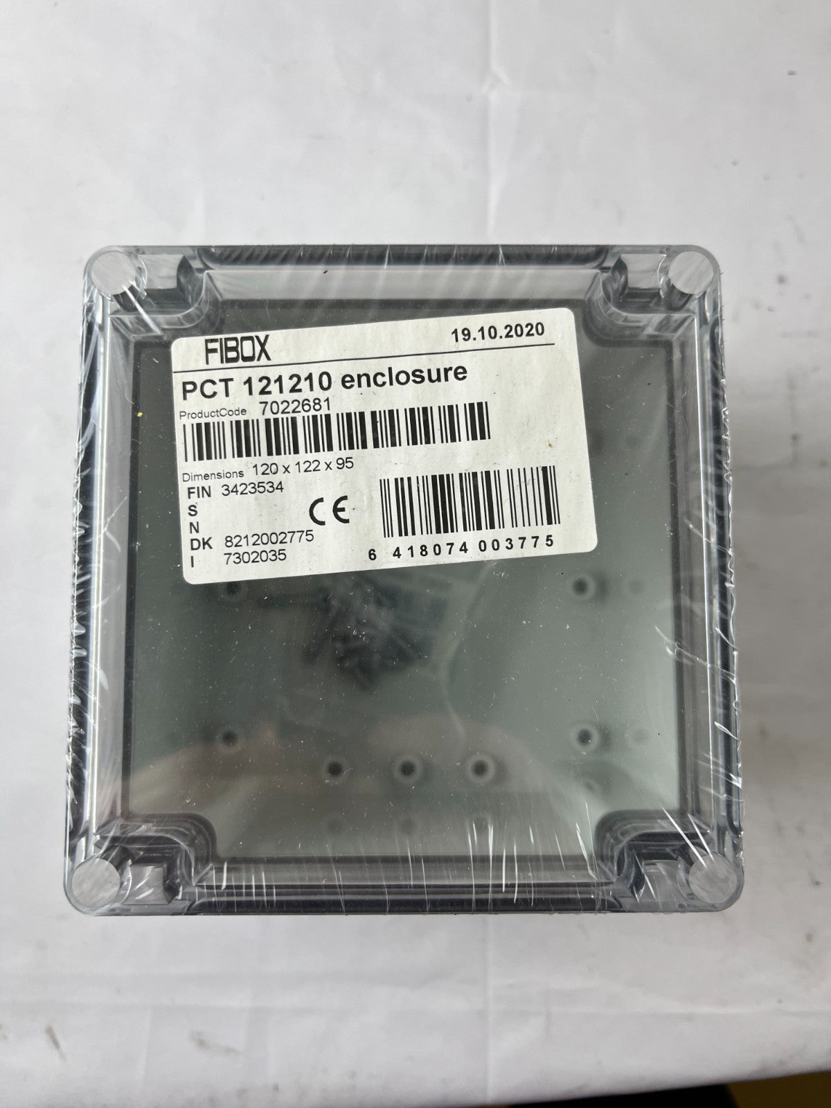 FIBOX PCT 121210 Enclosure 120x122x95 mm Polycarbonate New Unused Spare Part