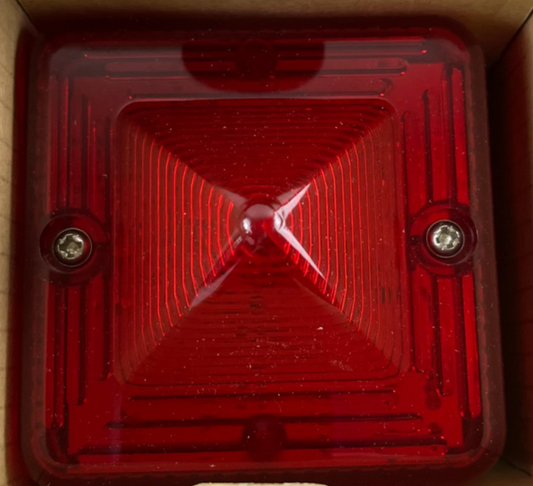E2S L101 AlertAlight 24VDC 300mA Red Flashing Beacon Xenon/LED IP56 New Boxed