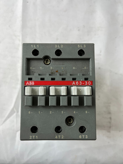 ABB A63-30 Contactor 3P 115A IEC 690V Industrial Motor Starter Used Spare Unit