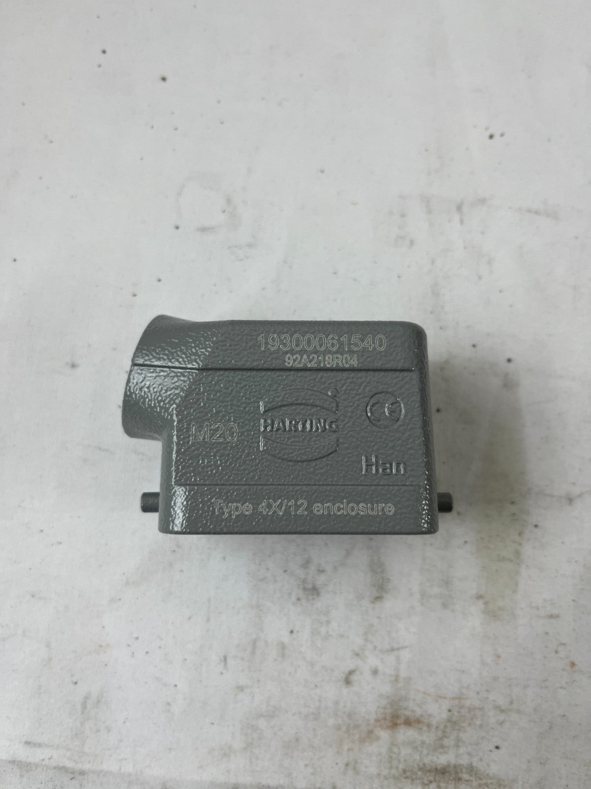 Harting Han 4X/12 Connector Hood M20 Side Entry 19300061540 New Spare Unit