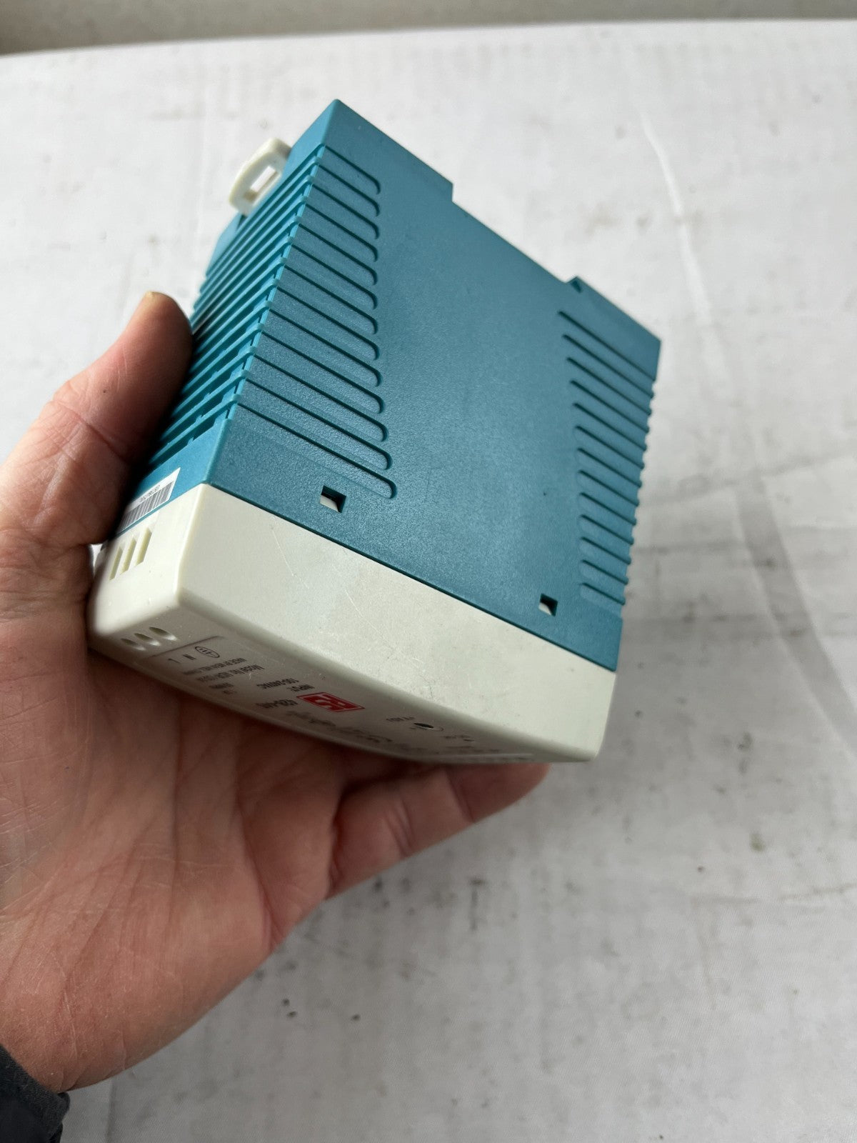 RS 428-445 Mean Well MDR-100-24 DIN Rail Power Supply 24VDC 4A Used Spare