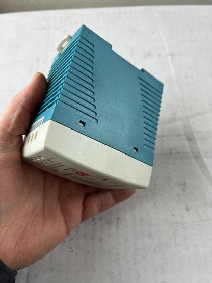 RS 428-445 Mean Well MDR-100-24 DIN Rail Power Supply 24VDC 4A Used Spare