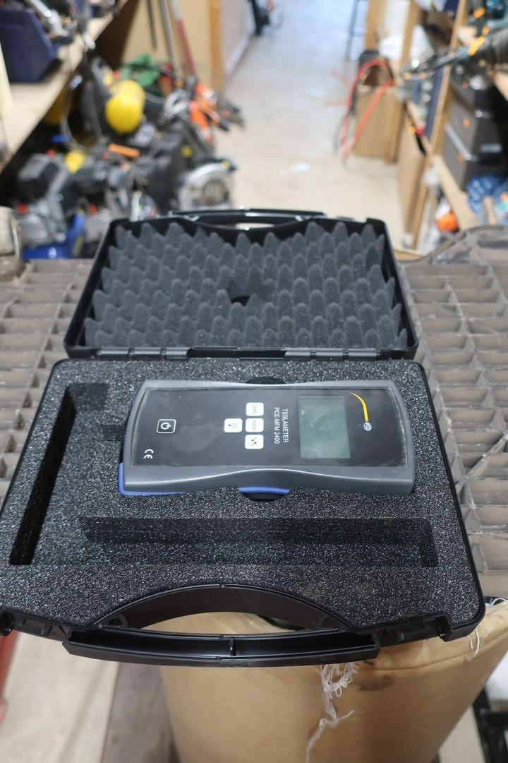 PCE-MFM 2400+ Teslameter Magnetic Field Tester 9V High Precision S/N: 2024040118