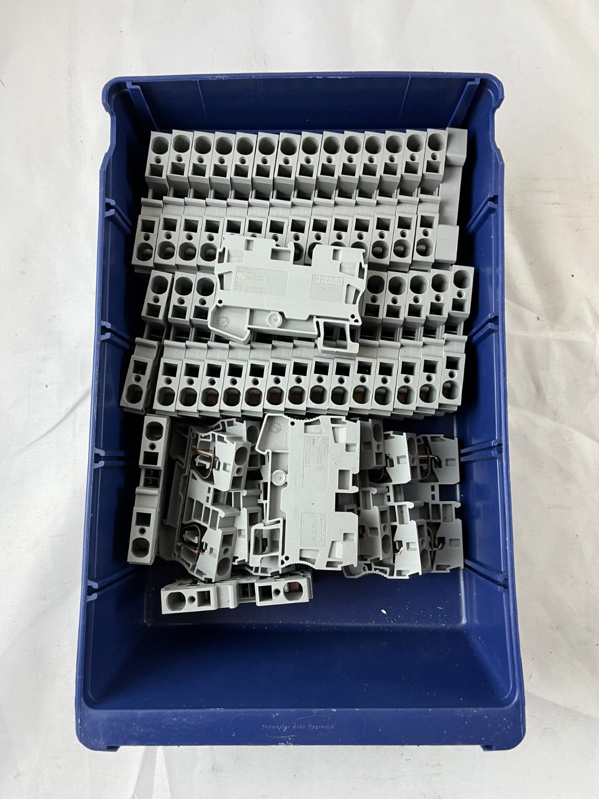 Phoenix Contact Terminal Blocks ST10 DIN Rail Feed Through Lot Used Good Units