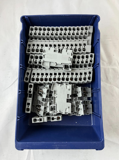 Phoenix Contact Terminal Blocks ST10 DIN Rail Feed Through Lot Used Good Units