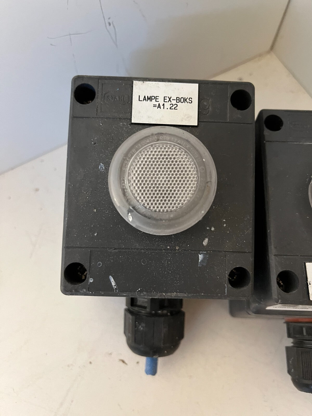 R. STAHL Explosion-Proof Signal Boxes PTB 01 ATEX 1105 (Set of 2) – Used Working