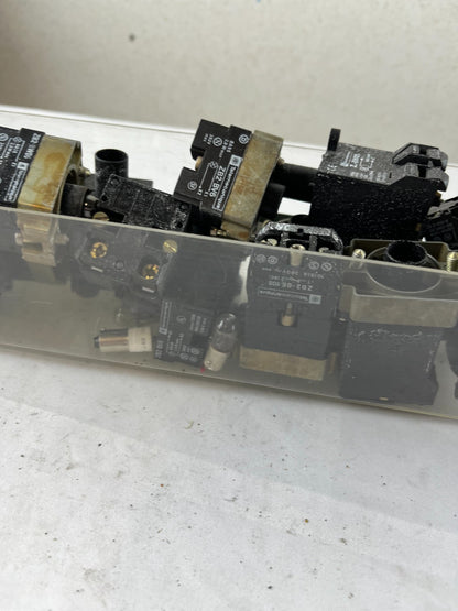 Telemecanique ZB2 Pilot Light Bodies & Contact Blocks Bundle 22 mm Parts Mixed