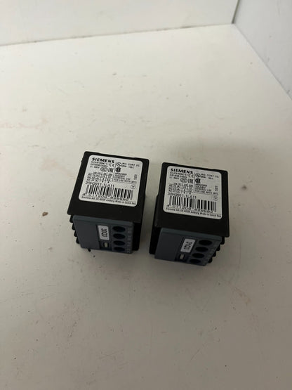 Lot 2 Siemens 3RH2911-1LA11 Auxiliary Contact Block 2NO 2NC for 3RT2 Used Spares