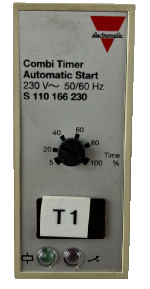 Electromatic S110 166 230 Combi Timer Automatic Start 230VAC 11‑Pin USED