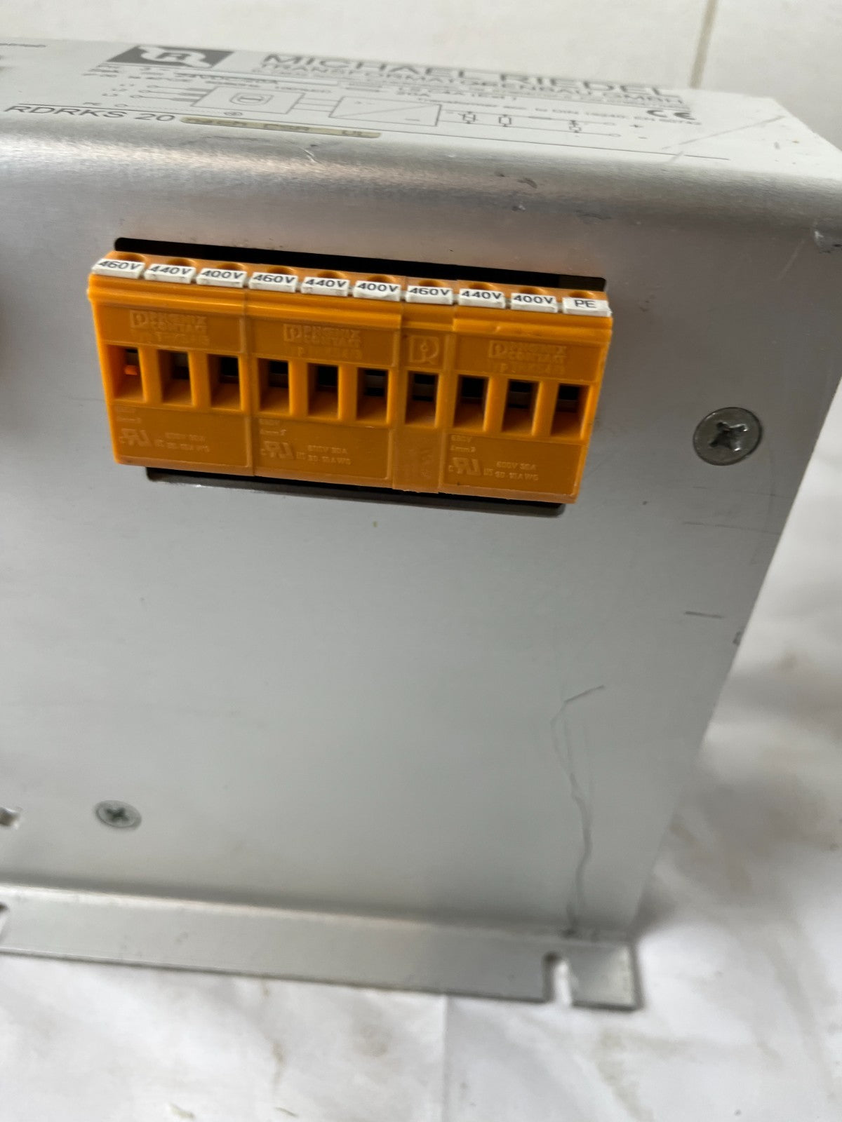 Michael Riedel RDRKS 20 24VDC 20A Industrial Power Supply 3-Phase Used Working