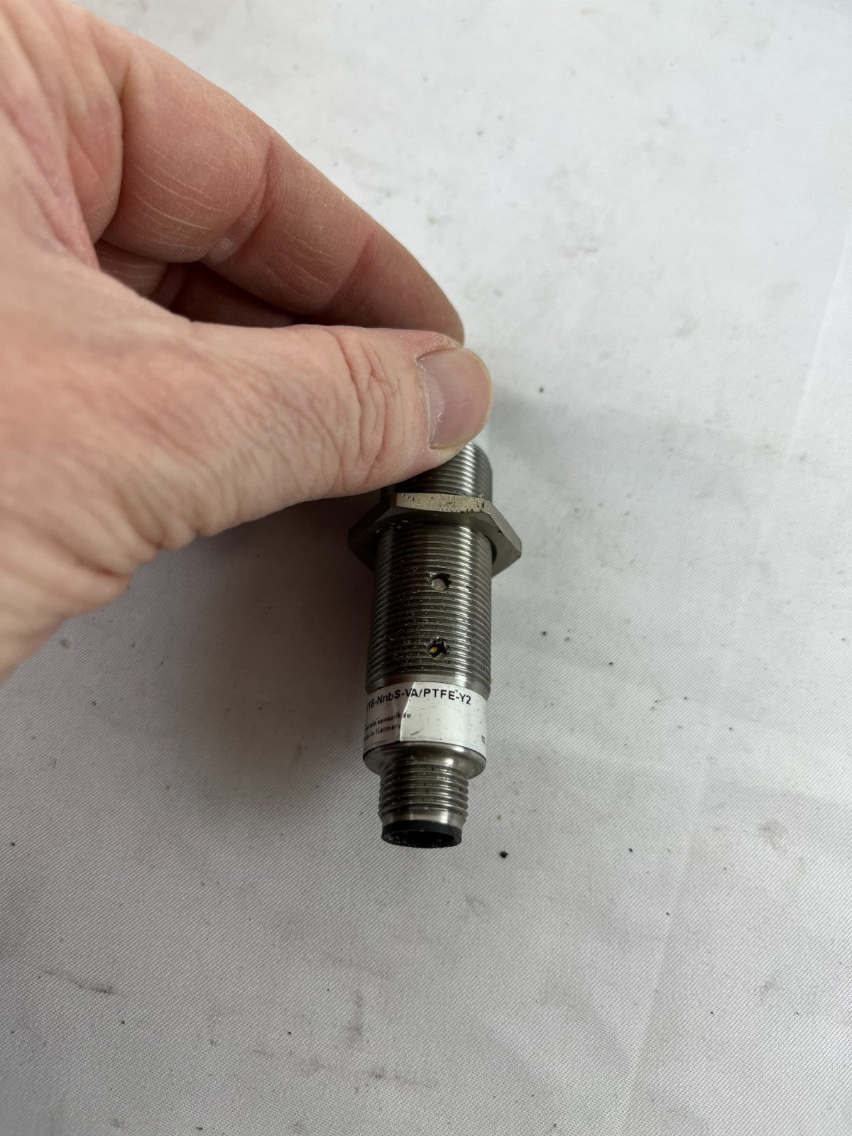 SIS SK1-15-M18-NnbS-V/PTFE-Y2 Inductive Proximity Sensor M18 15mm 10‑30V DC New