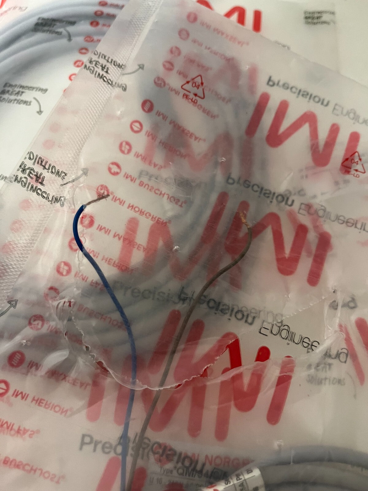 IMI Norgren QM/34/S/5 Reed Switch Sensor 5m 10-240V AC/DC IP66 New Sealed