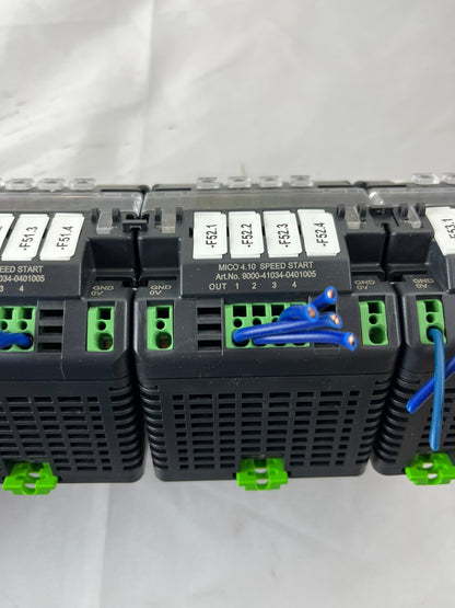 Lot of 4x Murr Elektronik D-71570 Relay Interface Modules 24VDC DIN Rail Used