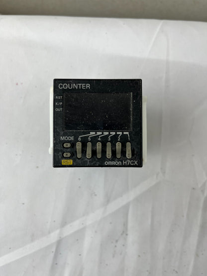 Omron H7CX-AD Counter NEW 6-Digit LCD 12-24VDC DIN 48x48mm Japan Made