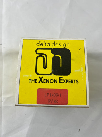 Delta Design LP1x06/1 Red Xenon Beacon NEW 6V DC IP67 Low Profile Warning Light