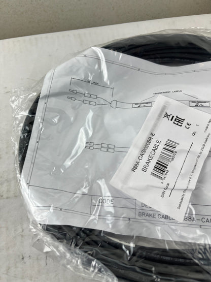 Omron R88A-CAGA020BR-E Servo Motor Brake Cable 20 m New Sealed Unused