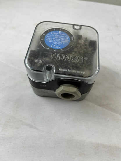 Dungs LGW 10 A4 Air & Gas Pressure Switch 1-10 mbar IP54 New Unused Spare Unit