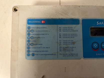 Pro-Air Safe Cool Industrial Climate Control Unit - Logic Temp & RH Controller