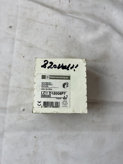Telemecanique LC1D12008P7 Contactor 230V 50/60Hz New in Box Spare