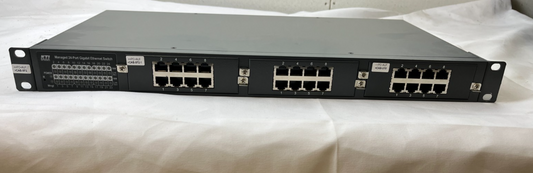 KTI KGS-2422-B-S 24-Port Managed Gigabit Ethernet Switch Rackmount Spare Unit