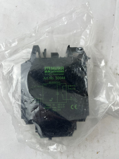 Murr Elektronik 50044 Interface Relay Module 10-53V 4A New Spare Unit