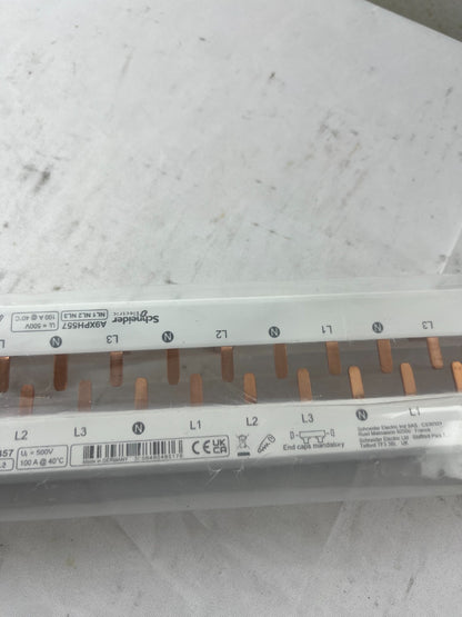 Schneider Acti9 A9XPH457 3L+N 100A 415V 57‑Module Comb Busbar Lot of 2x New