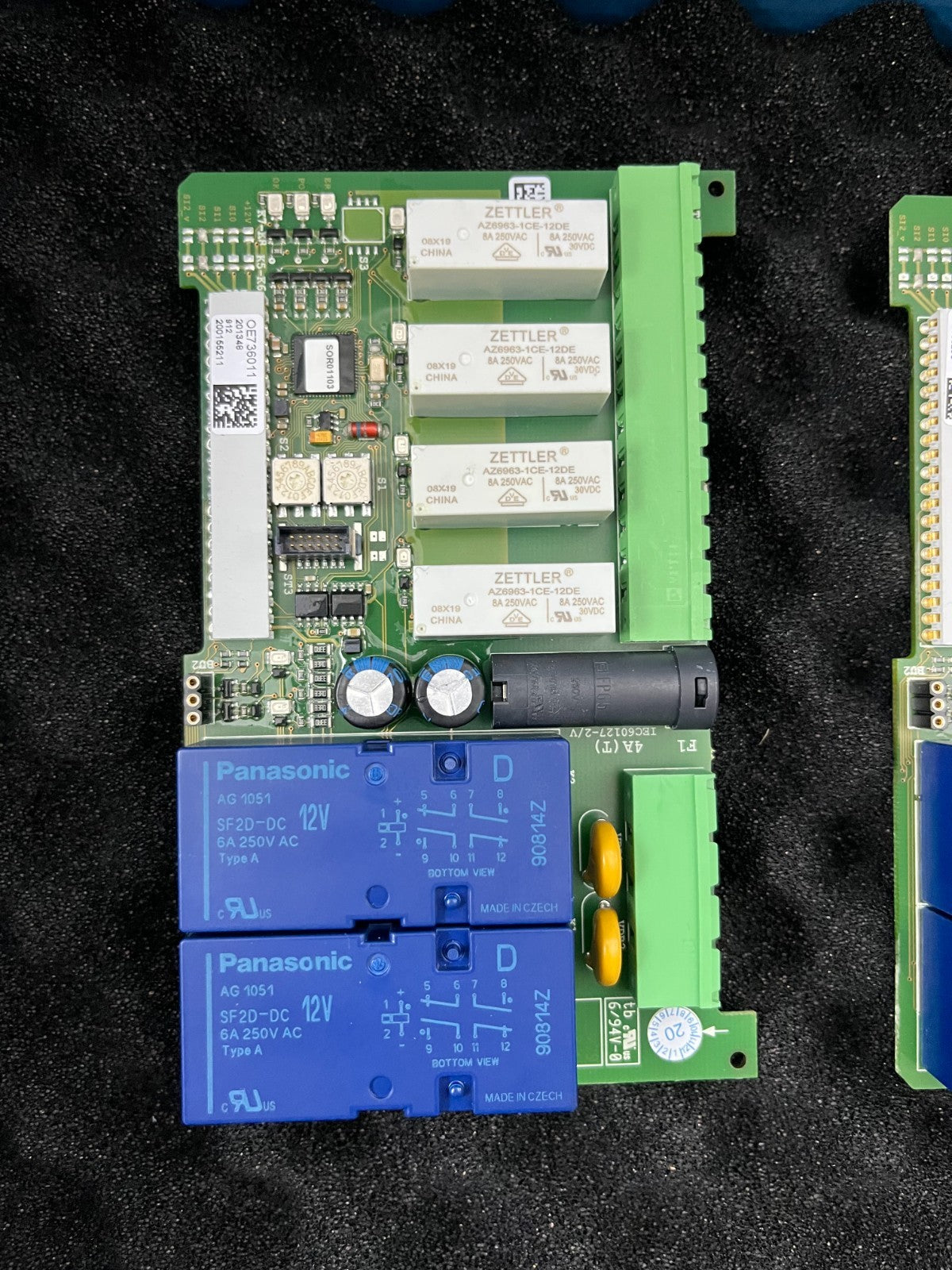 HBC Radiomatic Spare PCB Lot: 2x OE736011 & 1x Relay Board Bundle - Spare Parts