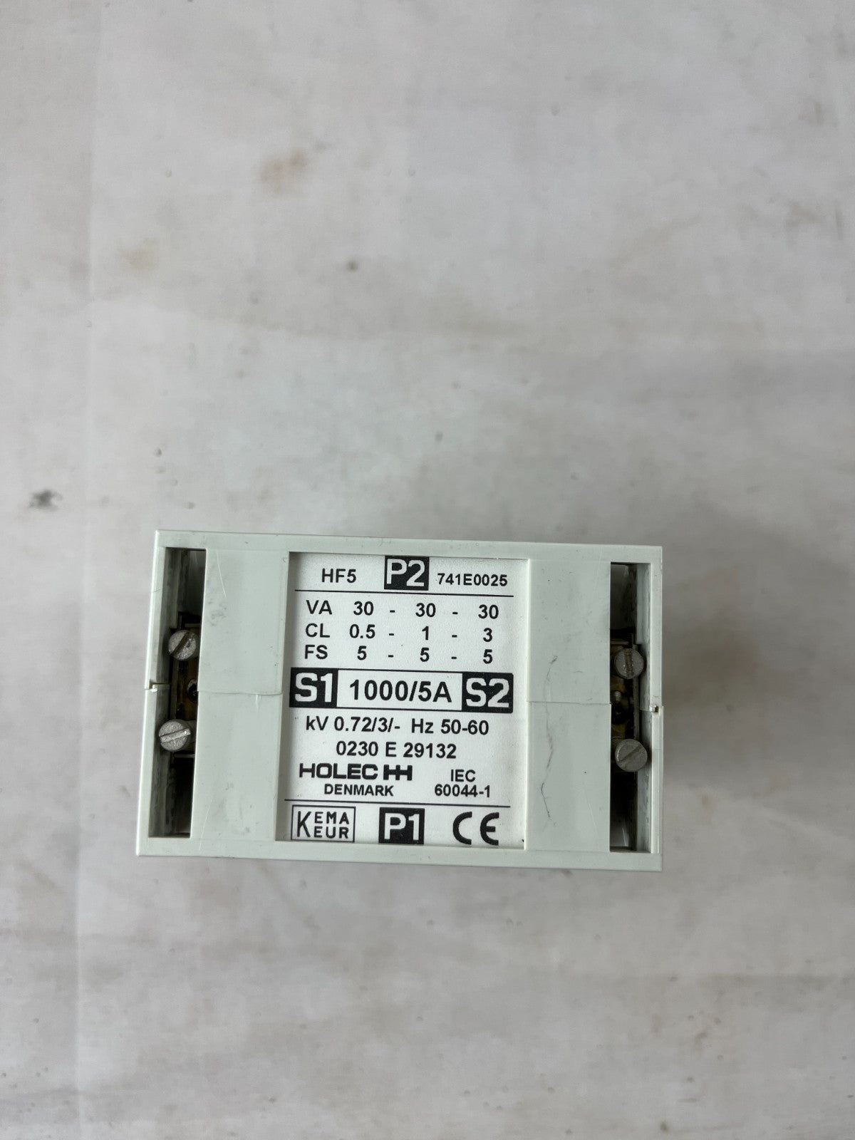 Holec HF5 741E0025 Current Transformer 1000/5A 30VA IEC 60044-1 New