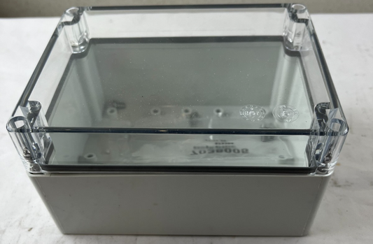 Fibox 703805 Enclosure Clear Lid 148x88mm Grey Base New Spare Unit