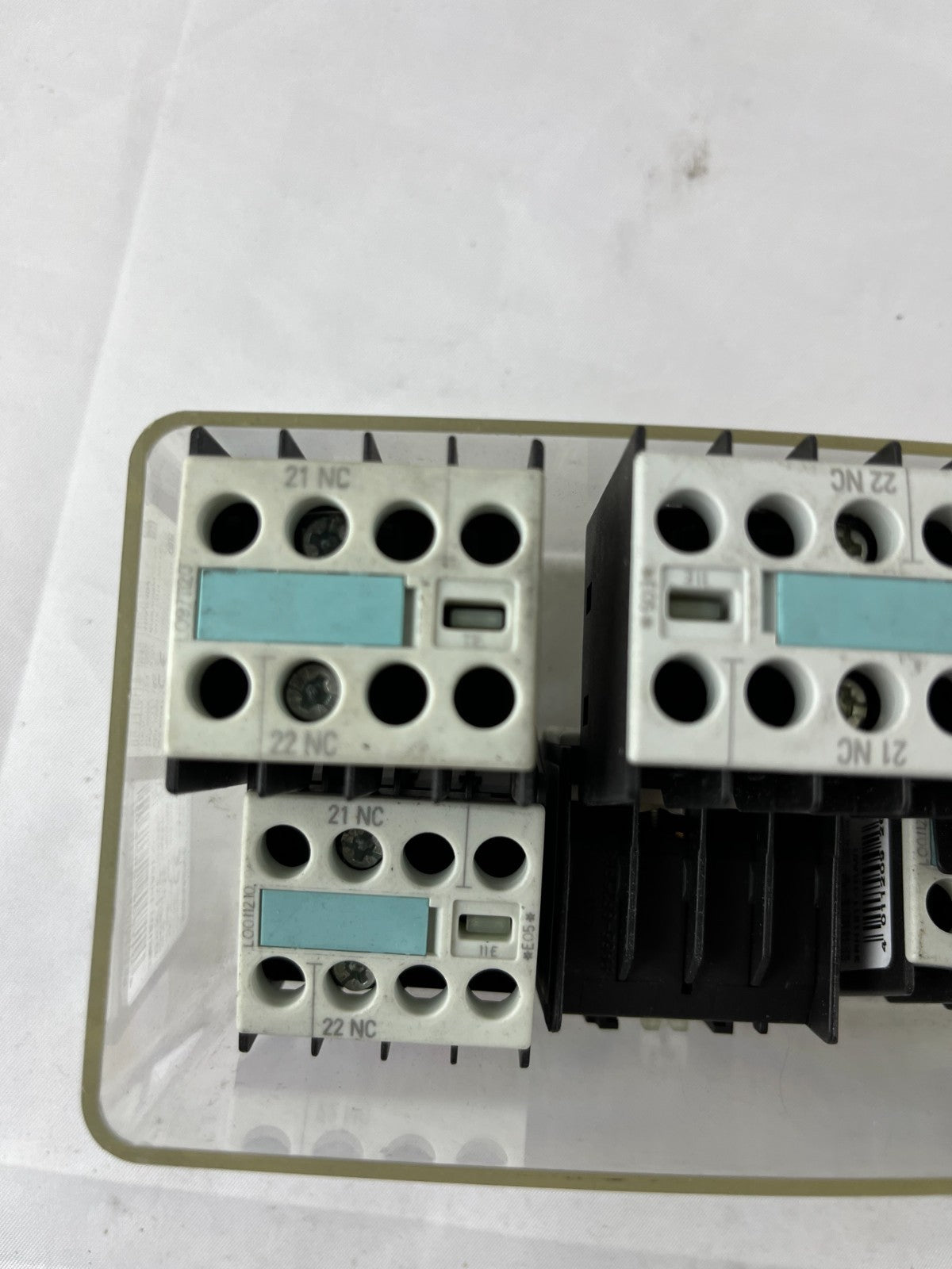6x Siemens 3RH1911-1FA31 Auxiliary Switch Block 3NO+1NC S00 Top Mount for 3RT10