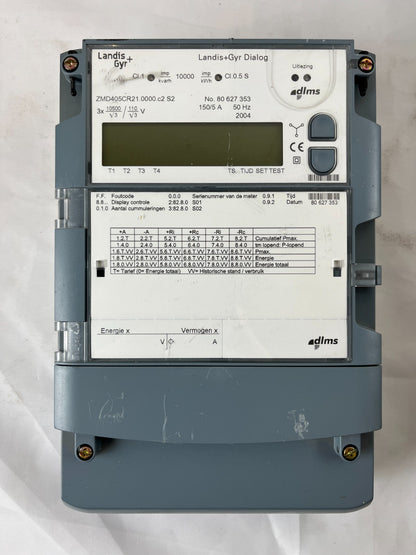 Landis+Gyr Dialog ZMD405CR21 Electricity Energy Meter 3x110V 150/5A DLMS