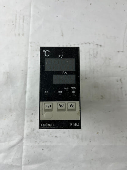 Omron E5EJ Temperature Controller Panel Mount °C Used Working Spare Unit