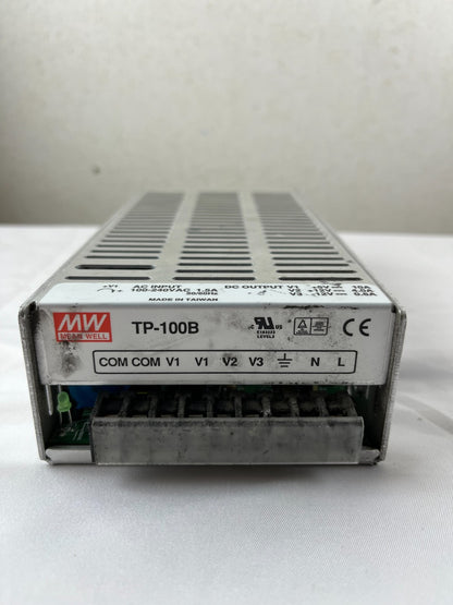 Mean Well TP-100B Triple Output Switching Power Supply 5V 10A 12V 4A -12V 0.6A