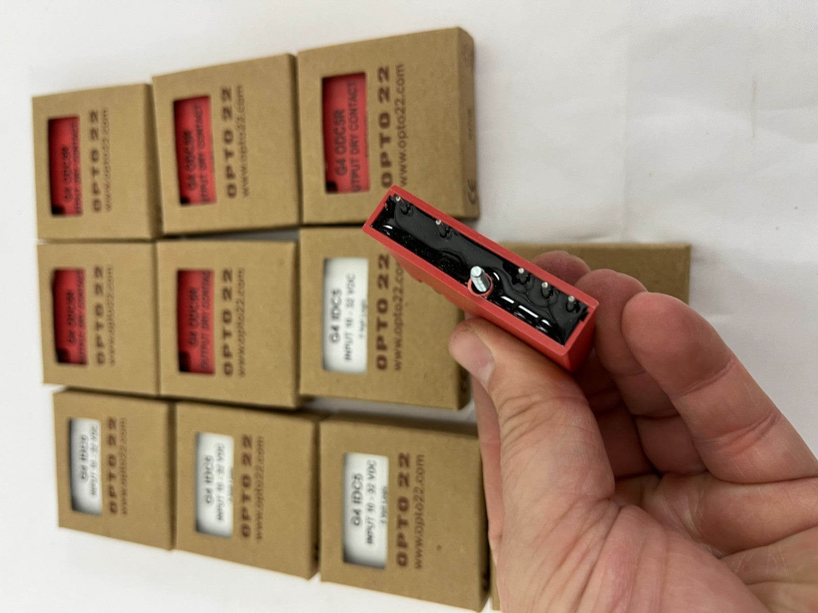 Opto 22 G4 Bundle: 6x IDC5 Input 10–32VDC + 6x ODC5R Output Dry Contact 5V Logic