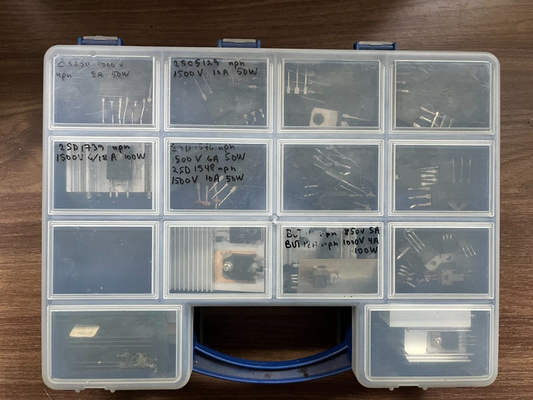 Double-Sided Power Transistor and High-Voltage Component Assortment - 1500V etc