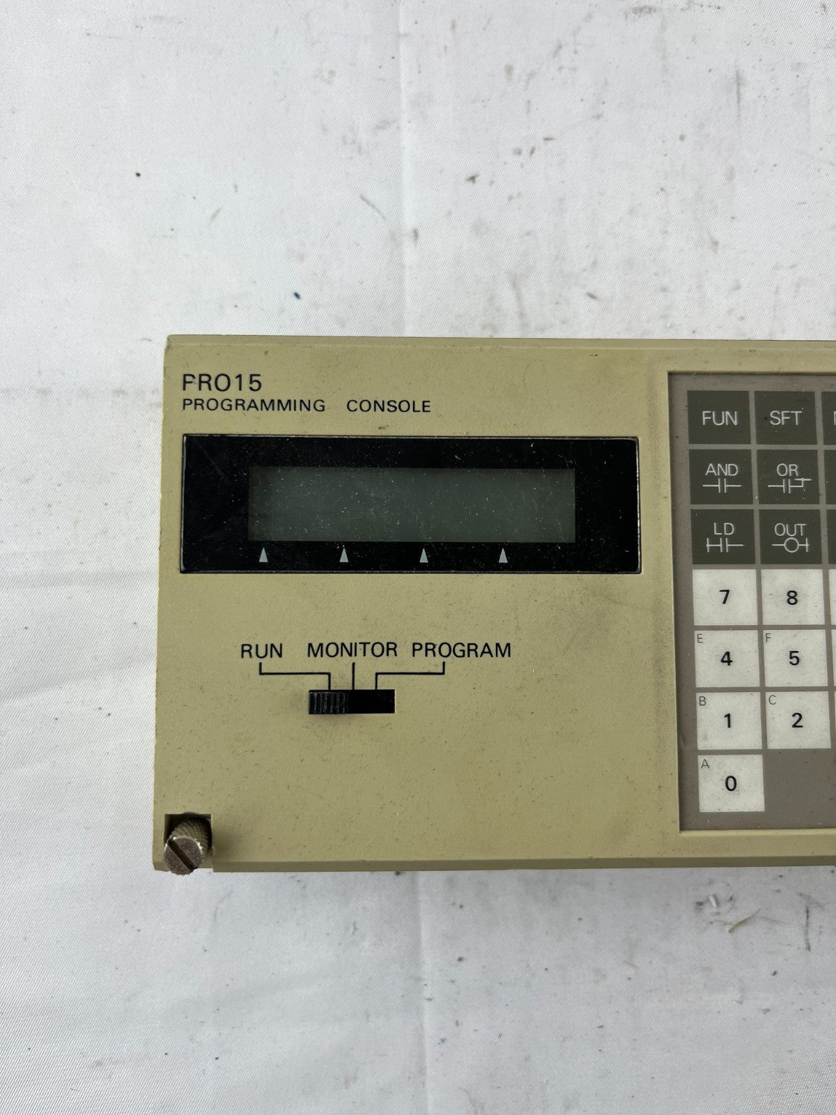 Omron C120‑PRO15 / 3G2A6‑PRO15 Programming Console Used Spare Part