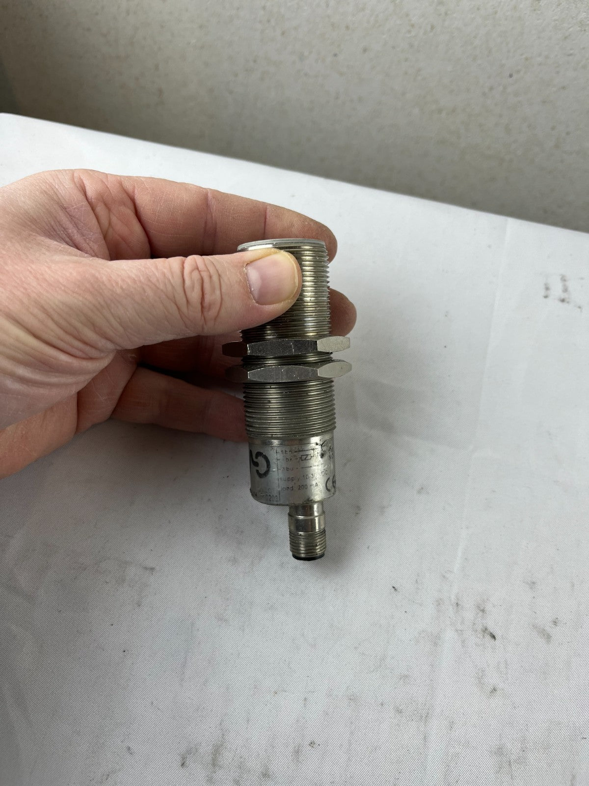 CNE TWAN 1H Inductive Proximity Sensor M30 10-30VDC M12 Used Spare Unit