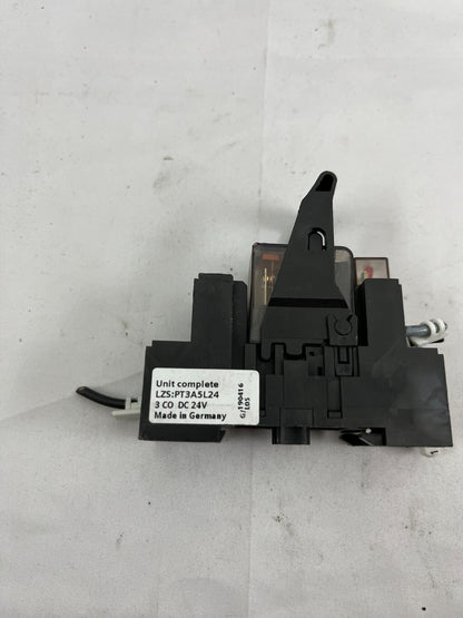 14x iemens Relay Unit LZS:PT3A5L24 Complete 3CO 24VDC + LZX:PT370024 Relay