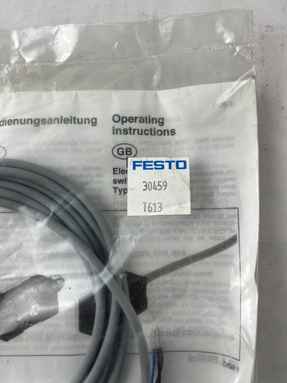FESTO SME-8 Proximity Sensor NEW 30459 T613 Magnetic Reed LED 5-30V AC/DC
