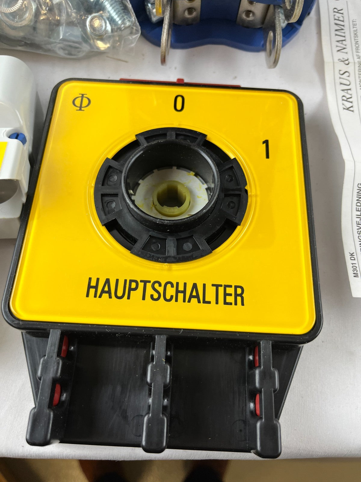 Kraus Naimer C315 Hauptschalter Main Switch NEW 240A 600V Complete Kit Austria
