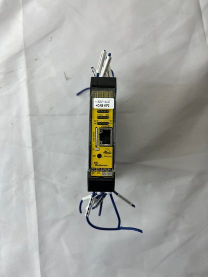 Bihl+Wiedemann BWU2852 AS-i Safety Basic Monitor Ethernet Used Spare Unit