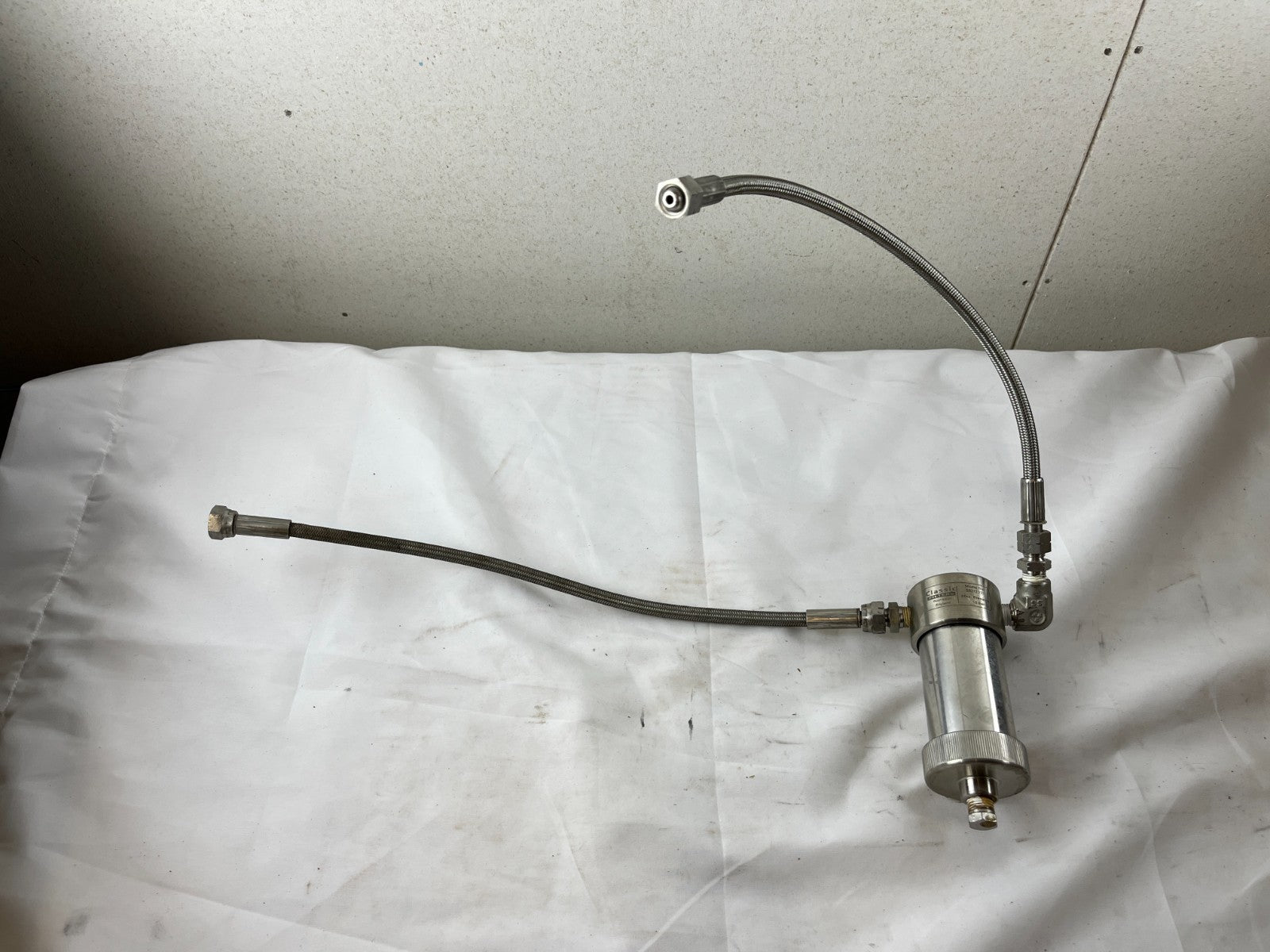 Classic Filters SS212.221 Stainless Steel Filter Housing 1/4" NPT 10 Bar Used