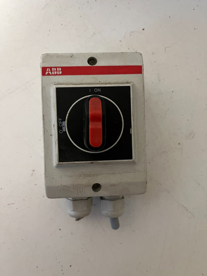 ABB OTP-16K3M Motor Protection Switch, IP65 - Tested, Used, Spare Part